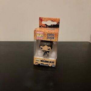 Funko Pocket Pop! Keychain - Daryl Dixon Brown and Black